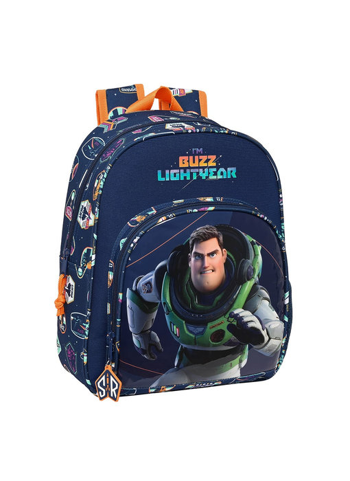 Buzz Lightyear Backpack Star Command 34 x 28 cm Polyester