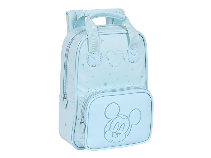 Disney Mickey Mouse Peuterrugzak, Blue - 28 x 20 x 8 cm - Polyester