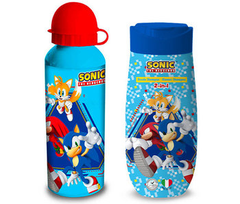 Sonic Set Shower Gel & Shampoo + Drinking Bottle