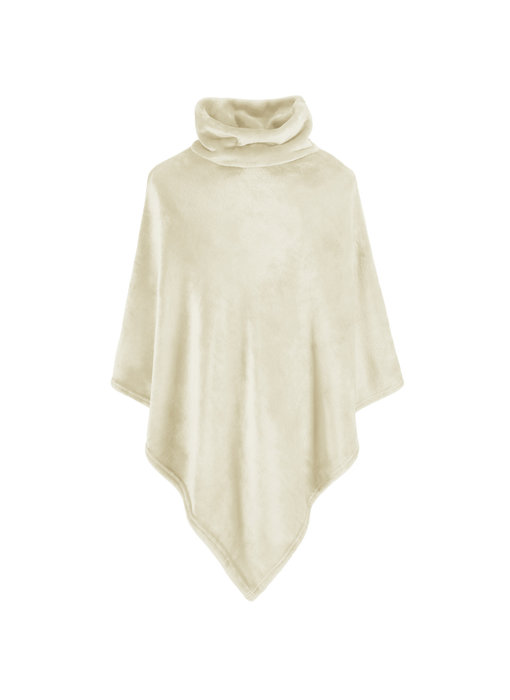 Moodit Poncho Fleece Sable 80 x 80 cm Polyester