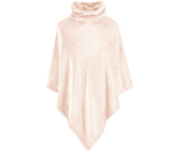 Moodit Poncho Fleece Perlrosa 80 x 80 cm Polyester