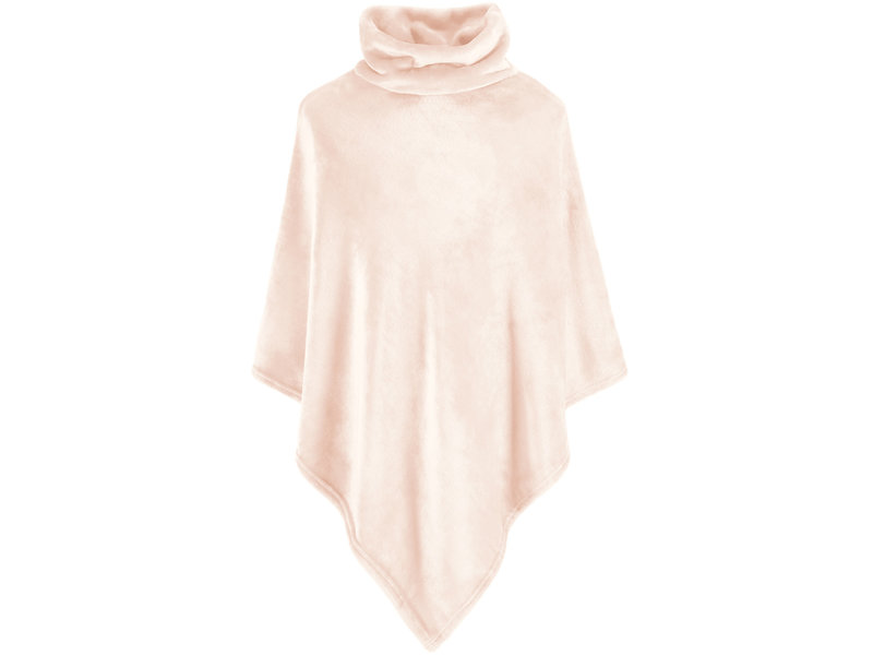 Moodit Poncho Fleece, Parel Roze - 80 x 80 cm - Polyester