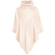 Poncho Fleece Perlrosa 80 x 80 cm Polyester
