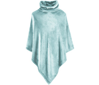 Moodit Poncho Fleece Licht Blauw 80 x 80 cm Polyester