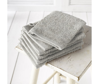 De Witte Lietaer Washcloths Helene Dove 6 pieces