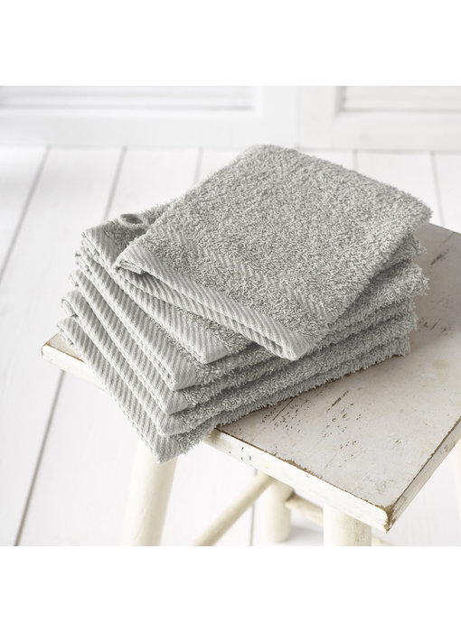 De Witte Lietaer Washcloths Helene Dove 6 pieces