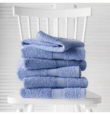 De Witte Lietaer Guest towels Helene Sky Blue 30 x 50 cm - 6 pieces - Cotton