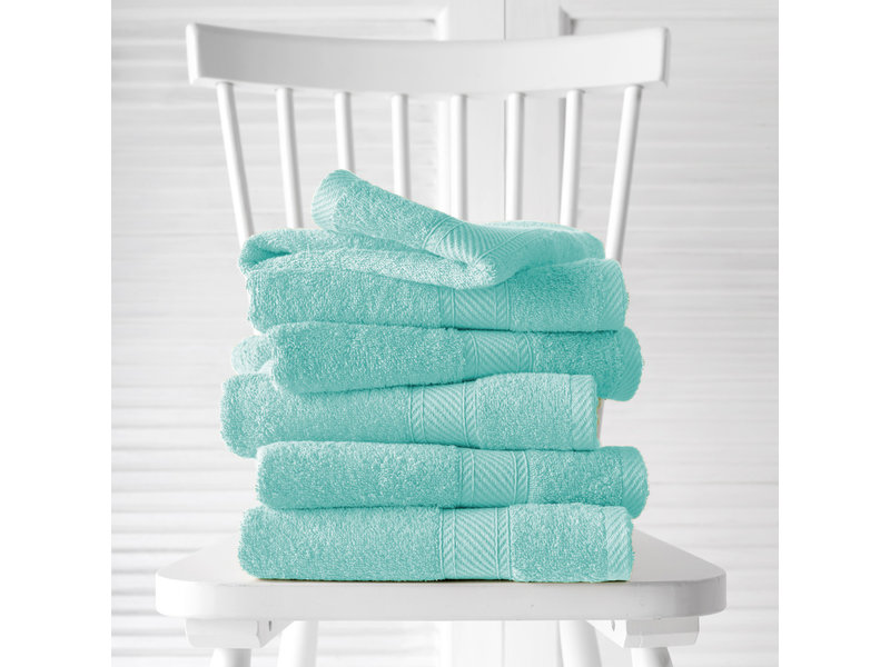 De Witte Lietaer Guest towels Helene Plume 30 x 50 cm - 6 pieces - Cotton