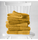 De Witte Lietaer Guest towels Helene Golden Yellow 30 x 50 cm - 6 pieces - Cotton