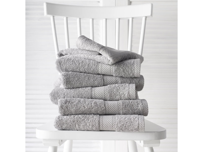 De Witte Lietaer Guest towels Helene Dove 30 x 50 cm - 6 pieces - Cotton