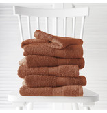 De Witte Lietaer Guest towels Helene Caramel 30 x 50 cm - 6 pieces - Cotton