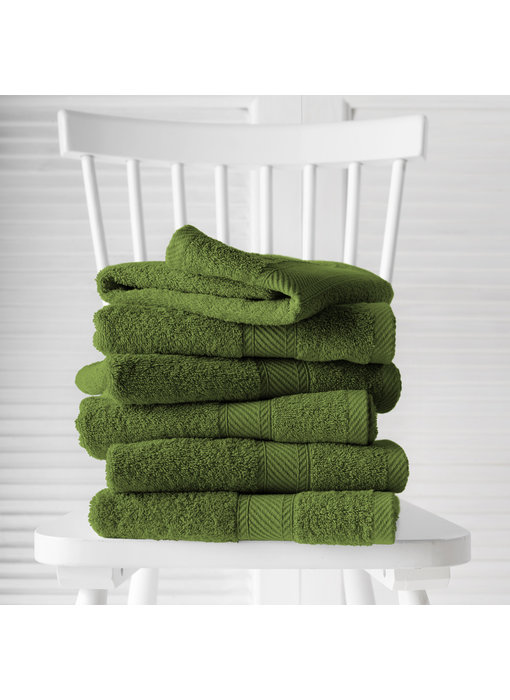 De Witte Lietaer Guest towels Helene Cactus 6 pieces