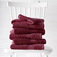 Guest towels Helene Beet Red 6 pieces