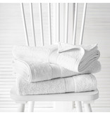 De Witte Lietaer Serviettes de douche Helene White 70 x 140 cm - 3 pièces - Coton