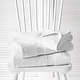 Draps de douche Hélène White 3 pièces