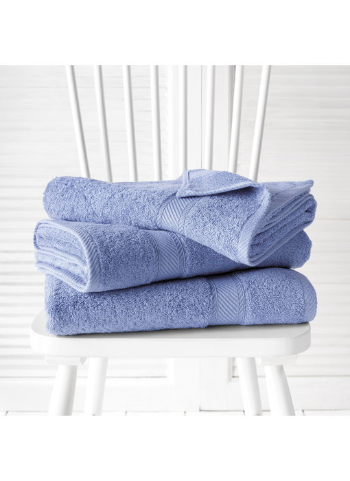 De Witte Lietaer Shower towels Helene Sky Blue 3 pieces