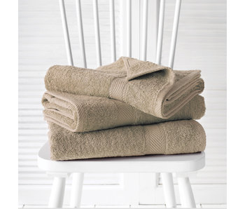 De Witte Lietaer Shower towels Helene Humus 3 pieces