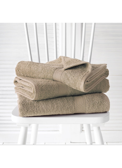 De Witte Lietaer Shower towels Helene Humus 3 pieces