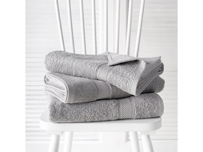 De Witte Lietaer Shower towels Helene Dove 70 x 140 cm - 3 pieces - Cotton