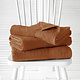 Shower towels Helene Caramel 3 pieces