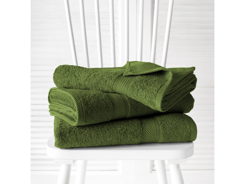 De Witte Lietaer Shower towels Helene Cactus 70 x 140 cm - 3 pieces - Cotton