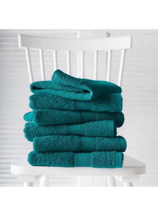 De Witte Lietaer Towels Helene Lake Green 6 pcs
