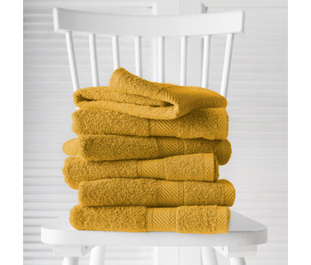 De Witte Lietaer Towels Helene Golden Yellow 6 pieces