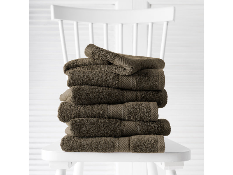 De Witte Lietaer Towels Helene Falcon 50 x 100 cm - 6 pieces - Cotton