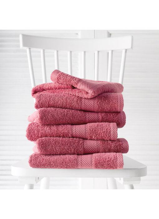 De Witte Lietaer Towels Helene Carmine 6 pcs