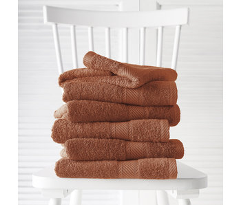 De Witte Lietaer Towels Helene Caramel 6 pcs