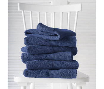 De Witte Lietaer Serviettes Hélène Bleu Indigo 6 pcs