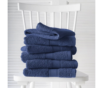 De Witte Lietaer Towels Helene Blue Indigo 6 pcs