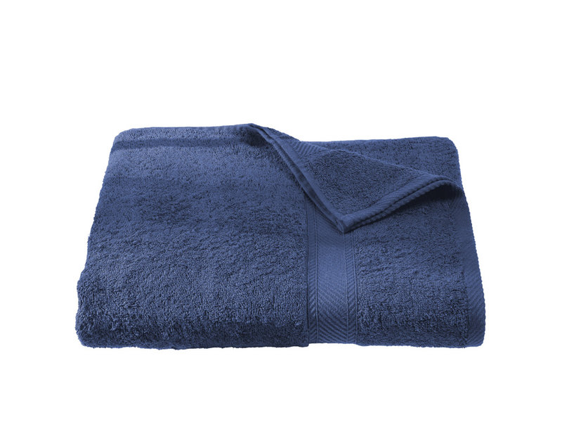 De Witte Lietaer Beach towel Helene Blue Indigo 100 x 200 cm - Cotton