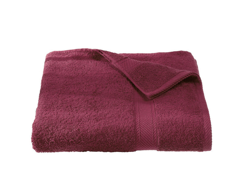 De Witte Lietaer Fouta Hélène Beet Red 100 x 200 cm - Coton