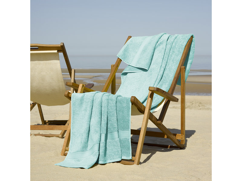 De Witte Lietaer Beach towel Helene Plume 100 x 200 cm - Cotton