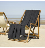 De Witte Lietaer Beach towel Helene Ebony 100 x 200 cm - Cotton