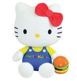 Hello Kitty Jouet câlin Rétro - ± 20 cm - Peluche