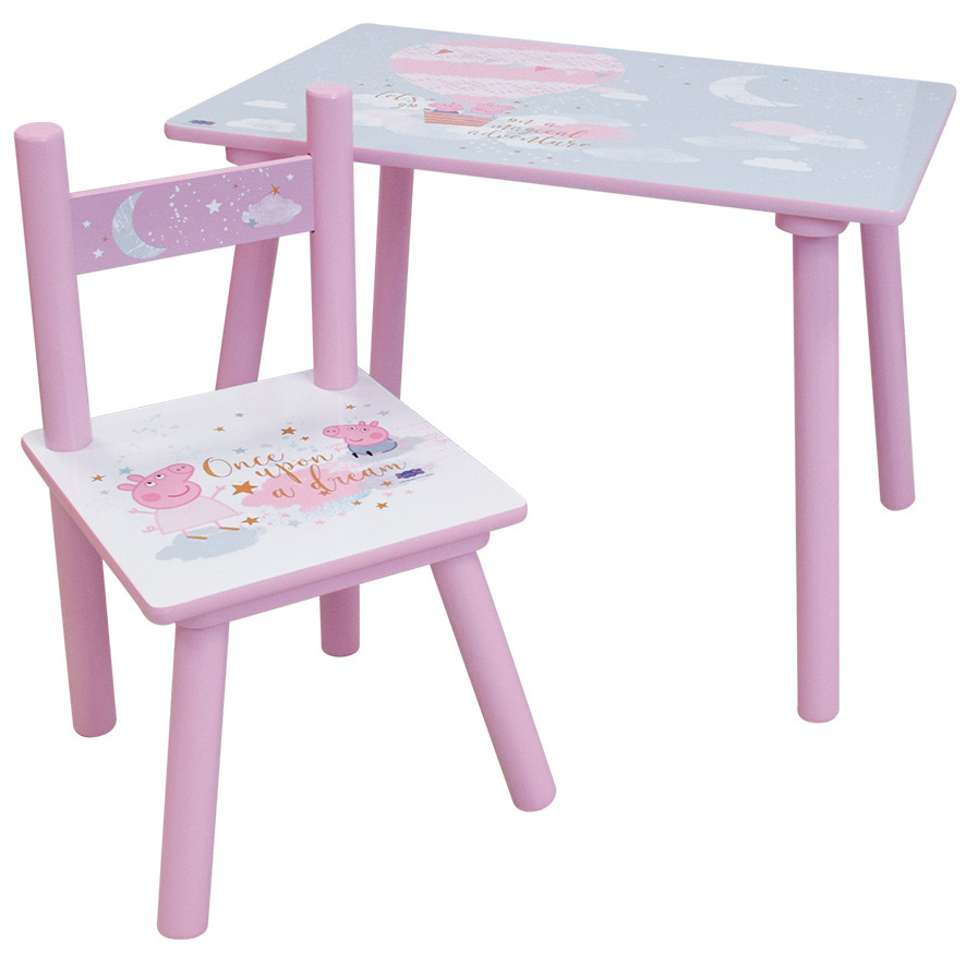 Peppa Pig Dream Table with 1 chair 2 piece set SimbaShop