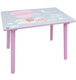 Peppa Pig Tisch mit Stuhl, Dream - 41,5 x 60 x 40 + 49,5 x 31,5 x 31 cm - MDF