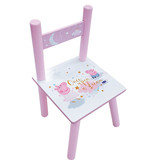 Peppa Pig Table avec chaise, Dream - 41,5 x 60 x 40 + 49,5 x 31,5 x 31 cm - MDF