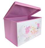 Peppa Pig Coffre à jouets Pliable, Dream - L 56,5 cm x P 36 cm x H31 cm