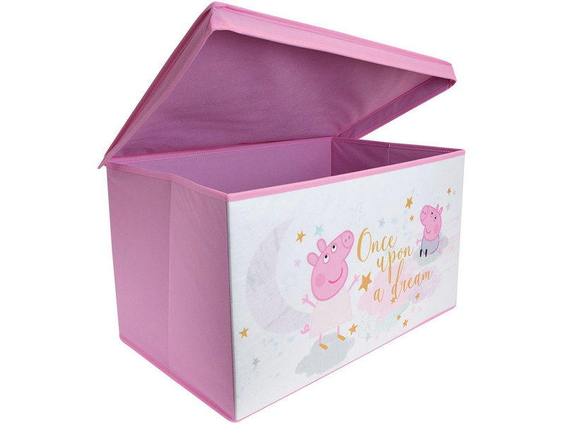 Peppa Pig Spielzeugkiste Faltbar, Dream - B 56,5 cm x T 36 cm x H 31 cm