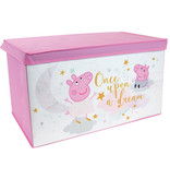 Peppa Pig Coffre à jouets Pliable, Dream - L 56,5 cm x P 36 cm x H31 cm