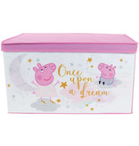 Peppa Pig Coffre à jouets Pliable, Dream - L 56,5 cm x P 36 cm x H31 cm