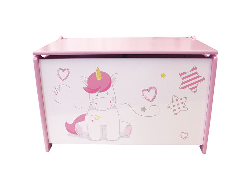 Unicorn Speelgoedkist, Sweet - B58 x L36 x H40 - MDF