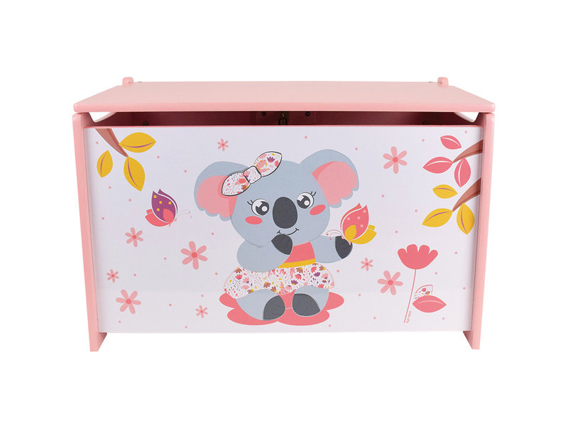 Mimi Koala Spielzeugkiste, Pink – B58 x L36 x H40 – MDF