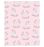 Unicorn Baby Sherpa Fleece deken - 80 x 100 cm - Polyester