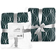 Sherpa-Fleecedecke Graphic Green 150 x 200 cm