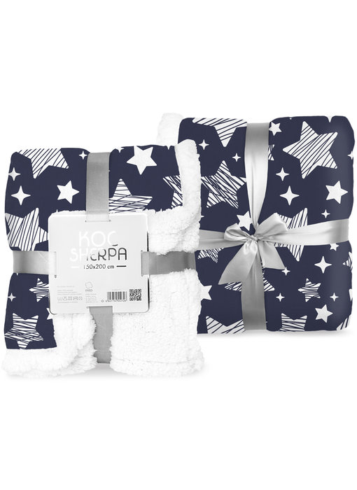 Faro Sherpa Fleece Blanket Star 150 x 200 cm