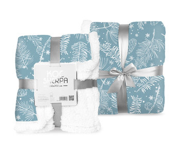 Kerst Sherpa Fleece Blanket Winter 150 x 200 cm